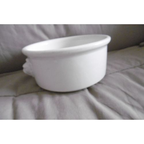 Terrine - Porcelaine À Feu - Ancienne