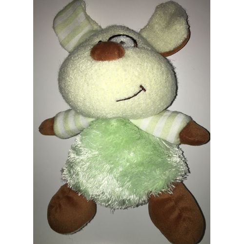 Doudou Chien Lapin Luminou Jemini Blanc Jaune Vert Marron Peluche Fluo Dans Le Noir Animal Phosphorescent Luminescent Bebe Enfant Jouet Éveil Plush Soft Toys