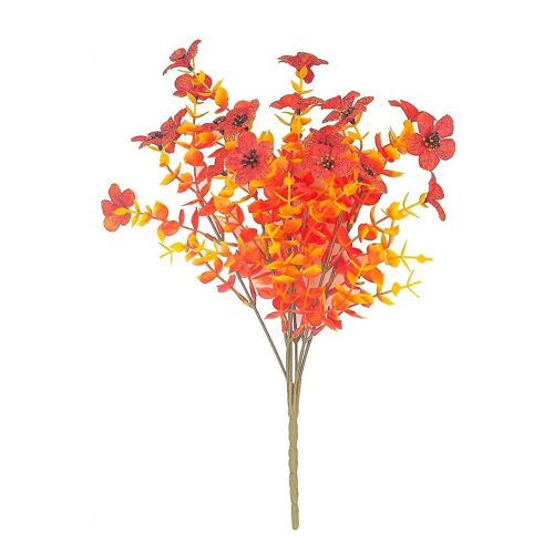 Faux buis d'automne Longue branche Faux arbustes Plante Jardin Porche Plante d'automne Intérieur extérieur