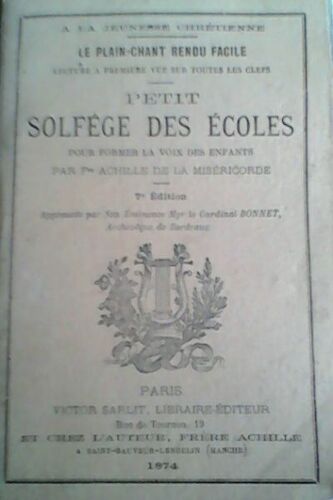 Petit Solfège Des Écoles Pour Former La Voix Des Enfants