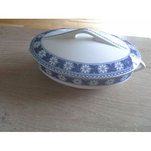 Soupière Porcelaine Sarreguemines Décor Nancy