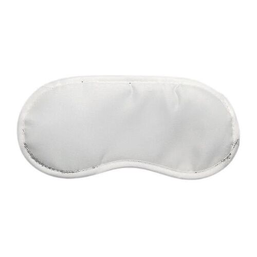 10 Pack Eye Mask Shade Cover Blindfold Travel Sleep Cover, Blanc