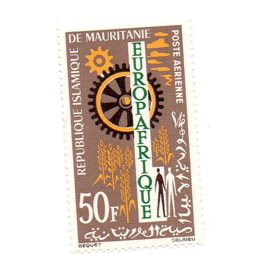 A.O.F- Mauritanie- 1 Timbre Neuf Poste Aérienne- Europafrique- A32