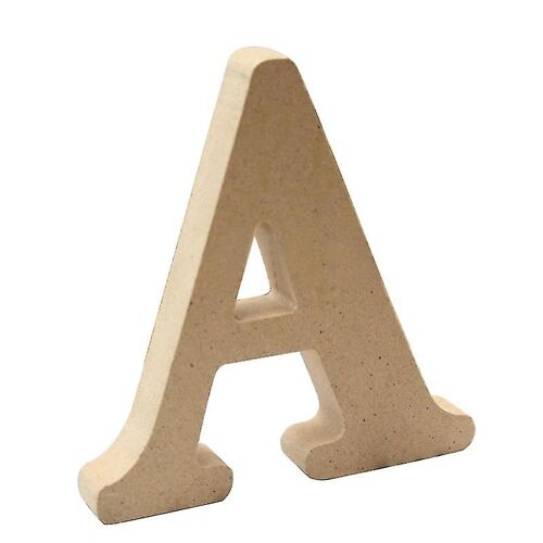 Autoportant A-Z Bois En Bois Lettres Alphabet Suspendu Mariage Maison Party Decor