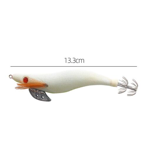 Hameçon De Pêche En Forme De Crevette, Leurre Lumineux En Forme De Calmar, Slow Jigging, Pieuvre, Seiche, Matériel De Pêche En Eau Salée, 1 Pièce