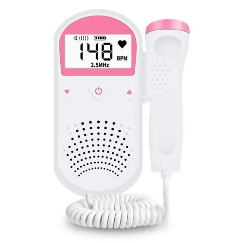Moniteur De Fréquence Cardiaque Prénatale Pour Bébé, Sonar Domestique, Stéthoscope, Doppler, Pour Femme Enceinte