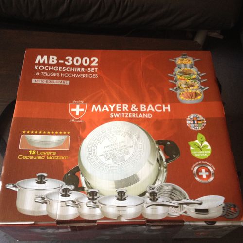 Batterie De Cuisine Professionnelle Suisse Neuve Mayer & Bach