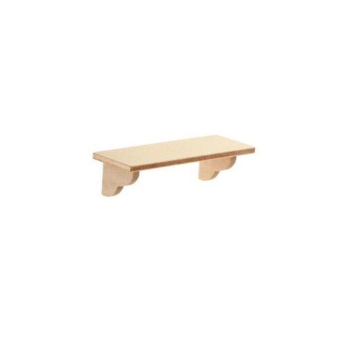 Étagère Murale Miniature En Bois, Accessoire Pour Maison De Poupée, Idéal Pour Une Salle De Bain, Échelle 1/12 Ème,
