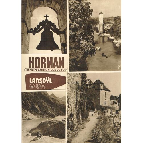 Lot De 12 Cartes Anciennes  Paysages & Ambiances  Départements  01  05  06  25  46  76  64  65  77   Yvon Publicitaires Labo Phygiene 15 X 11,5 Cm 