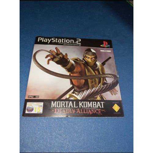 Mortal kombat deadly alliance sly raccoon primal demo 30 ps2 playstation 2