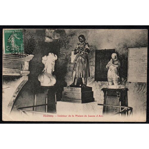 Carte Postale Ancienne, France, Vosges ( 88 ), Domrémy, Intérieur De La Maison De Jeanne D'arc