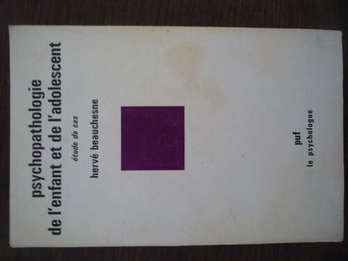 Psychopathologie De L'enfant Et De L'adolescent.Etude De Cas.
