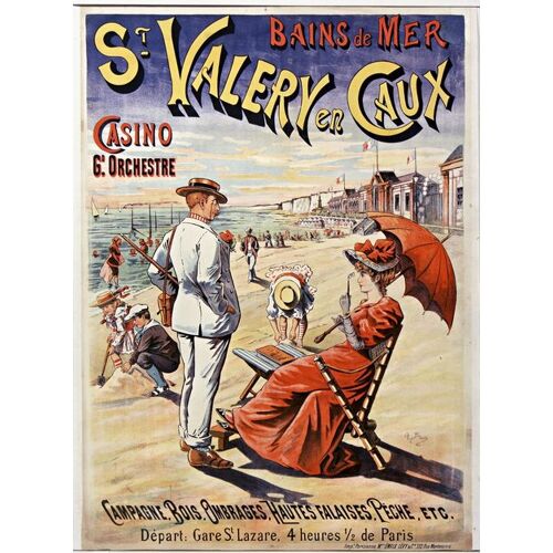 Affiche Saint Valery En Caux