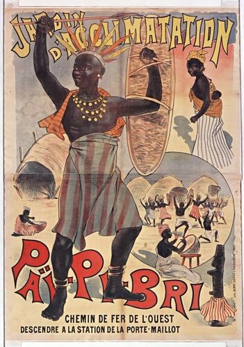 Affiche Jardin Acclimatation