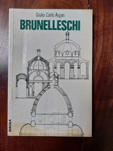 Livre Brunelleschi De Giulo Carlo Argan