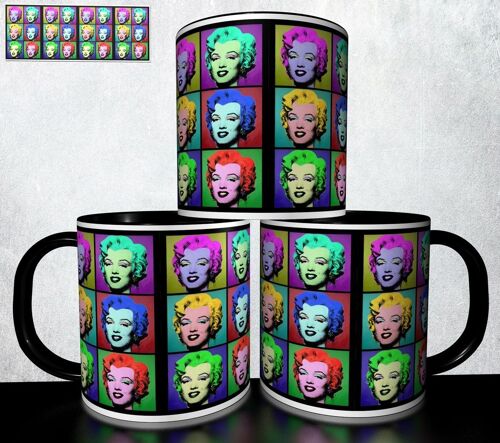 Mug Personnalisé Tasse À Café - Pop Art Marilyn Monroe 1046