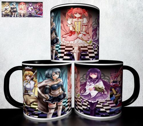 Mug Personnalisé Tasse À Café - Manga Puella Magi Madoka Magica Maho Shojo Madoka Magika Réf 680