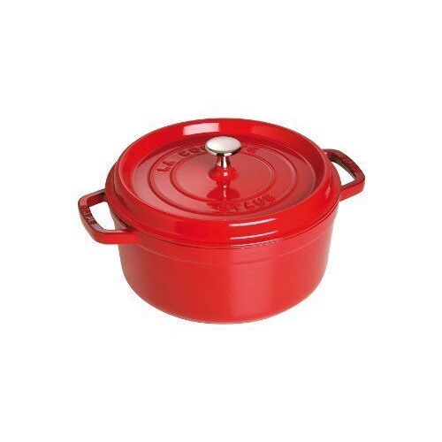 Staub 1102606 Cocotte Ronde Cerise 26 Cm