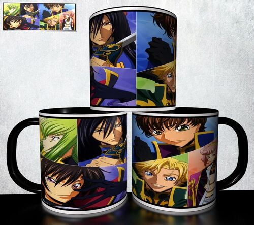 Mug Personnalisé Tasse À Café - Code Geass Hangyaku No Lelouch Réf 376