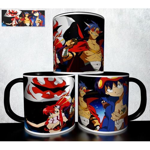 Mug Personnalisé Tasse À Café - Gurren Lagann Tengen Toppa Guren Ragan Réf 524