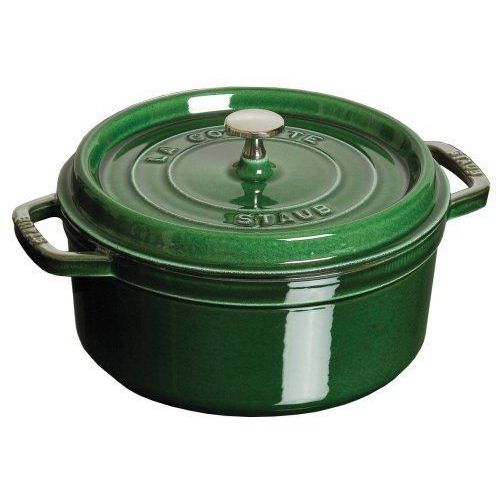 Staub Fonte - 1102485 - Cocotte - Ronde - Majolique Basilic - 24 Cm