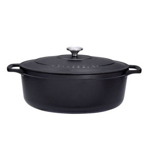 Chasseur - Cocotte Ovale En Fonte ?Maill?E 27cm Noire Sublime - Puc472701