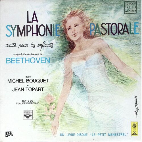 La Symphonie Pastoral Conte Pour Les Enfants - Beethoven - Livre Disque - 1976