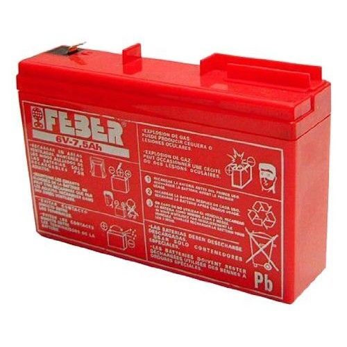 Accessories Feber - Batterie 6 V. 7,5 Ah.