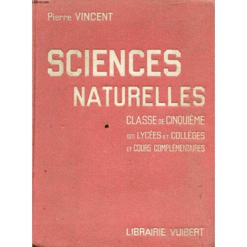 Sciences Naturelles, Classe De 5e