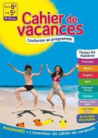 Cahier De Vacances De La 6e À La 5e - 11-12 Ans