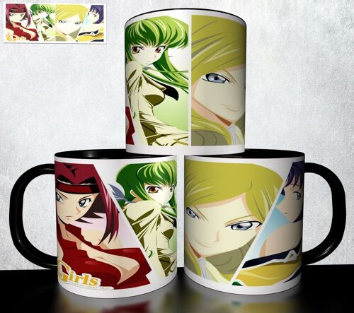 Mug Personnalisé Tasse À Café - Code Geass Hangyaku No Lelouch Réf 367