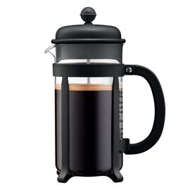 Cafetière À Piston 8 Tasses Bodum Java Noire