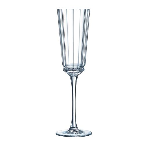 Flûte 17 Cl Macassar En Cristal (Lot De 6)