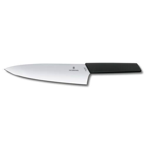Couteau De Cuisine Moderne Suisse Cm 20 Noir