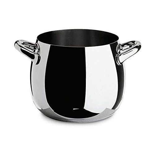 Alessi Mami Stockpot, Stainless Steel, 24 Cm (Sg100/24)