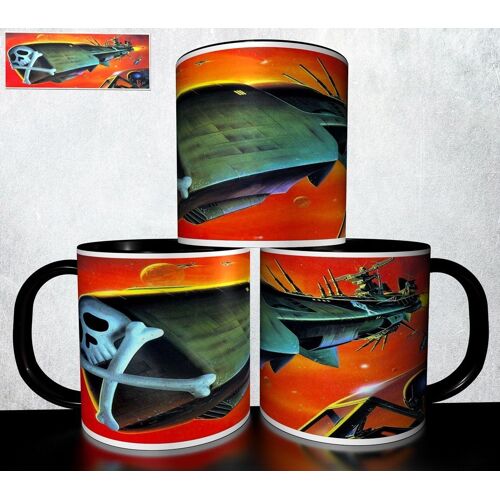 Mug Personnalisé Tasse À Café - Albator Captain Harlock Réf 315