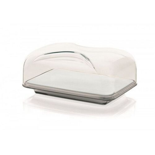 Guzzini - Cloche À Fromage Rectangulaire 25.5x18cm Gris - 27010092