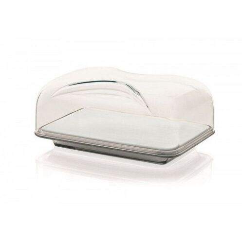 Guzzini - Cloche À Fromage Rectangulaire 25.5x18cm Gris - 27010092