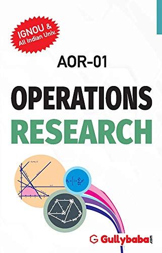 Aor-01 Operations Research