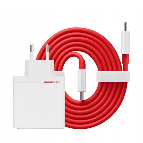 Oneplus 5461100370 Wall Charger Due Porte Usb-C Usb-A Supervoc 100w Type C Bianco