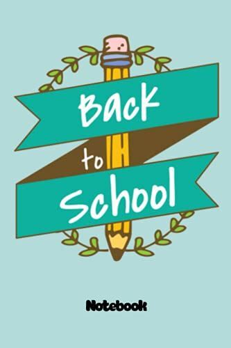 Notebook - Welcome Back To School 221 Journal: College Ruled Subject Notebook For School And Homeschool Students_Journal_6in X 9in X 114 Pages White Paper Blank Journal With Black Cover Perfect Size