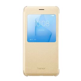 Etui Huawei À Rabat Latéral Avec Fenêtre Pour Huawei Honor-8 Gold