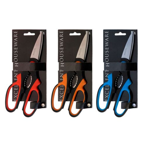 Ciseaux 20 Cm 3 Couleurs Assorties