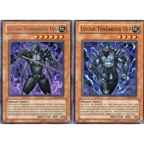 Lucieux Tenebreux Lv4 Et Lv6 - Cdip-Fr009 Et Cdip-Fr010