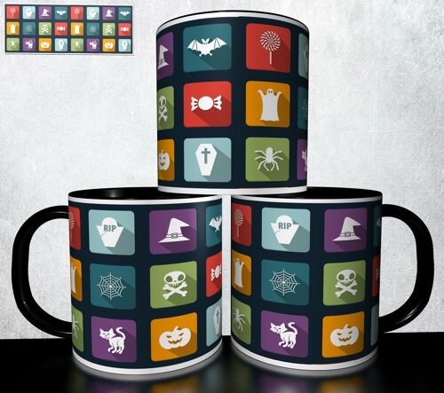 Mug Personnalisé Tasse À Café - Halloween Réf 884