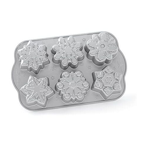 Nordic Ware Moule À Gâteau En Forme De Flocon De Neige - Métallique