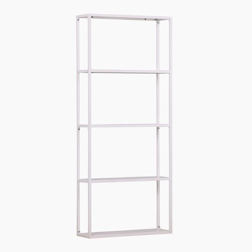 Etagère Murale Modulable En Acier (60 Cm) Thura Blanc Gardenia