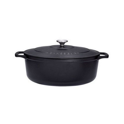Chasseur - Cocotte Ovale En Fonte ?Maill?E 29cm Noir - Puc472901
