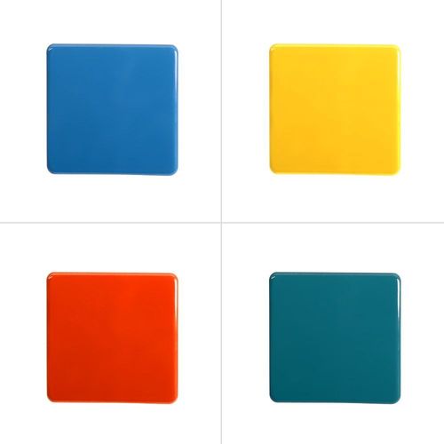 Set De 6 Sous Verre Arc En Ciel 11cm (1 Modèle Aléatoire)