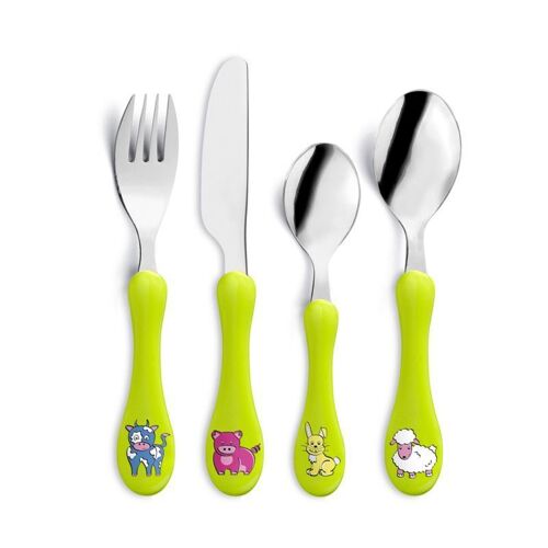 Enfant - Service 4 Couverts Enfants Anis